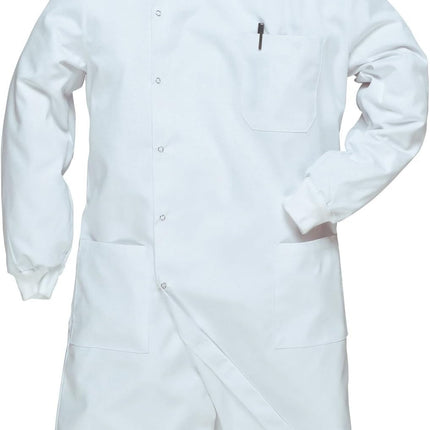 Workwear Mens Howie Coat White Medium