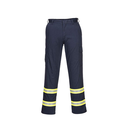 F127 Modern Reflective Iona Xtra Work Pants Navy, 30