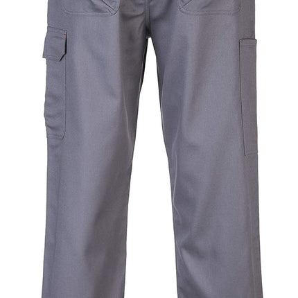 BZ31 Mens Safety Cargo Pants in Flame Resistant Bizweld ASTM NFPA, Gray, 6XLR