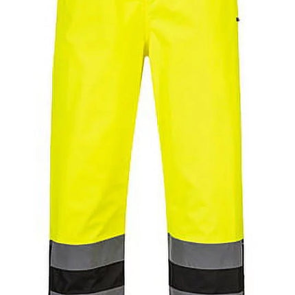 S587 Hi-Vis Rain Pants-Yellow/Black-Xxl-KarWorkwear