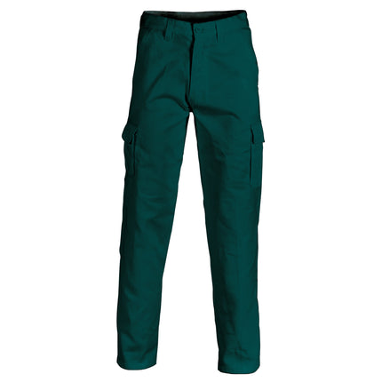 DNC Workwear Mens Cotton Drill Cargo Pants Comfortable Tough Pant Work 3312-KarWorkwear