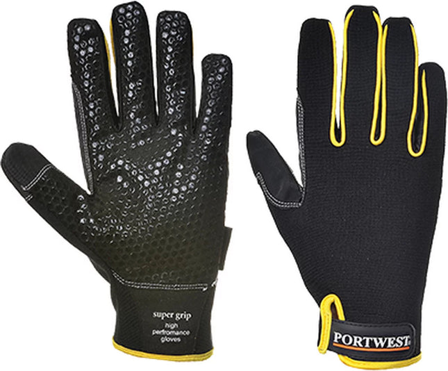 A730 Super Grip Glove-Black-L-KarWorkwear