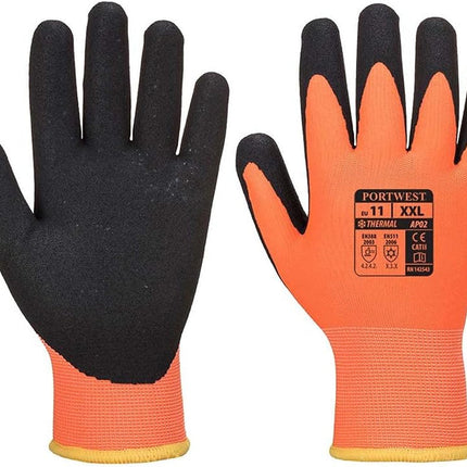 Thermo Pro Ultra Glove Construction Outdoor Protection Hand Wear Work Warm ANSI 105, Large