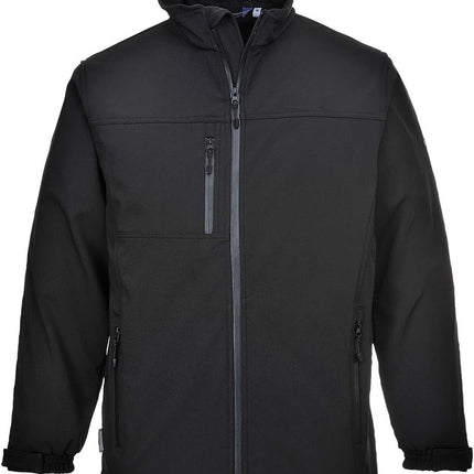 Softshell Jacket Windproof Water Resistant Outdoor Full Zip Luxury Coat