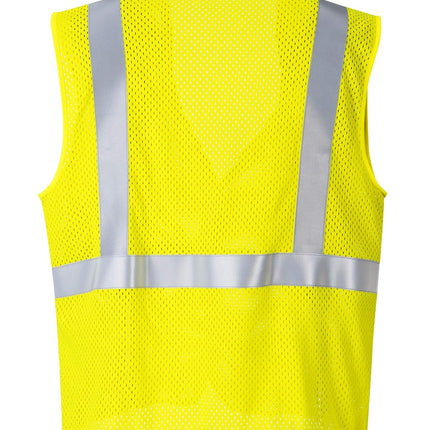 UMV21 ARC Rated FR Protective Mesh Vest Yellow, Xx-Large