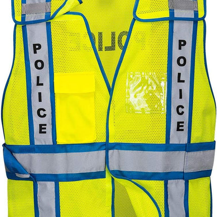 Public Service Vest Hi Vis Visability Safety Work Wear Gilet Executive ANSI 2
