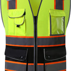 Yellow-Black-Orangetrim / Xx-Large