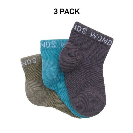 Bonds Baby Wondercool Low Cut Socks Breathable Soft Natural Cotton 3 Pack RXWN3N-KarWorkwear