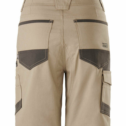 Hard Yakka Womens Raptor Mid Shorts Work Comfortable Cargo Tough Flexible Y08228-KarWorkwear