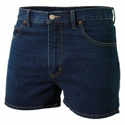 KingGee Mens Stretch Denim Work Short Classic Fit Comfortable Workwear K07020-KarWorkwear