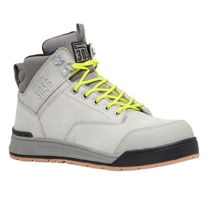 Hard Yakka Mens 3056 Lace Zip Boot Water Resistant Leather Work Safety Y60202-KarWorkwear