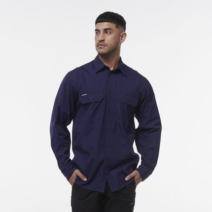 KINGGEE Mens Workcool Lightweight Workshirt Vented Breathable Shirt K14031-KarWorkwear