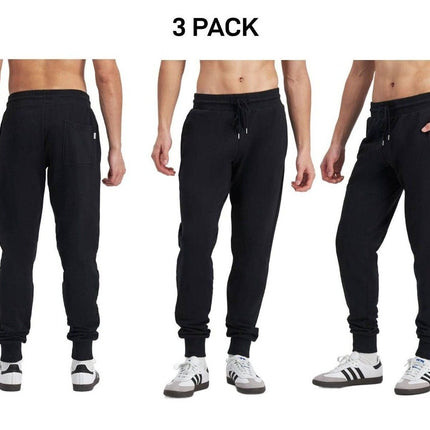 Bonds Mens Originals Skinny Trackie Pants Wide Stretch & Convenient 3 Pack AVMJI-KarWorkwear
