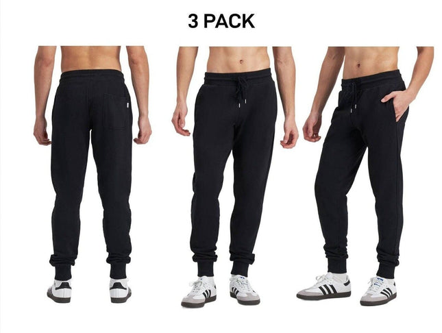 Bonds Mens Originals Skinny Trackie Pants Wide Stretch & Convenient 3 Pack AVMJI-KarWorkwear