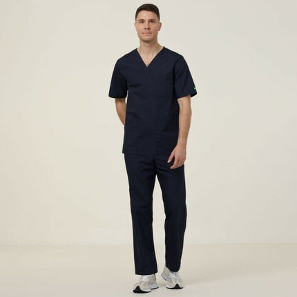 NNT Uniforms Mens Swan Scrub Pant Elastic Flat Waistband Nurse Workwear CATQ4B-KarWorkwear