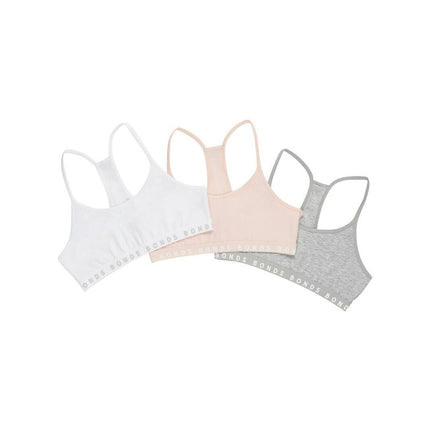 Bonds Girl Hipster Racer Crop Non-Slip Strap Racerback Shape Bra 6 Pack UWPT3A-KarWorkwear