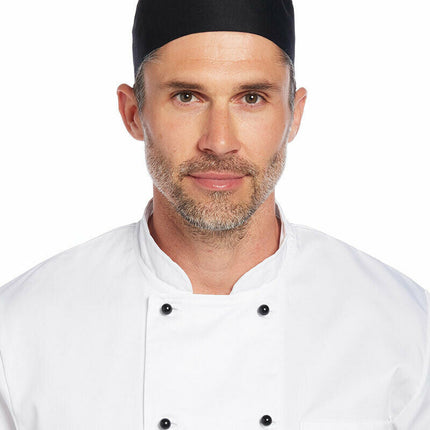 NNT Mens Cool Vent Chef Beanie Expandable Cap Work Safety Tough Durable CATK2V-KarWorkwear