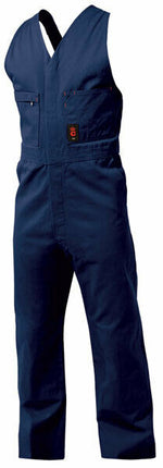 KingGee Mens Sleeveless Drill Overall Double Layered Cotton Work Safety K02060-KarWorkwear