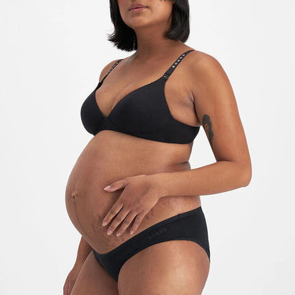 Bonds Womens Damn Dry Maternity Bikini Dipped Waist Soft & Flexible Undies WRFT-KarWorkwear
