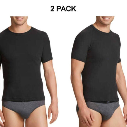 Bonds Mens Genuine Raglan Crew Neck Perfect Tee Close Body Fit 2 Pack M9372W-KarWorkwear