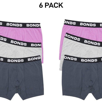 Bonds Mens Total Package Trunk Comfy Super Soft and Breathable 6 Pack MWK83A-KarWorkwear
