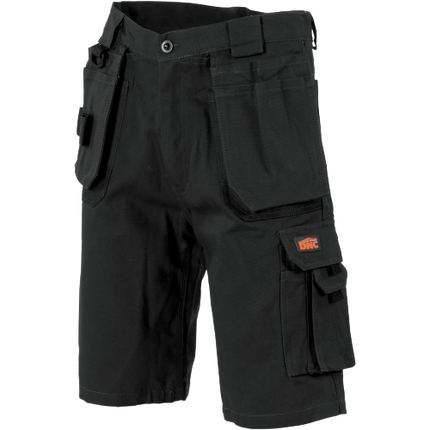 DNC Workwear Men Duratex Cotton Duck Weave Tradies Cargo Shorts Comfort 3336-KarWorkwear