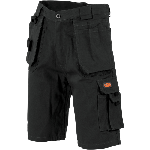DNC Workwear Men Duratex Cotton Duck Weave Tradies Cargo Shorts Comfort 3336-KarWorkwear