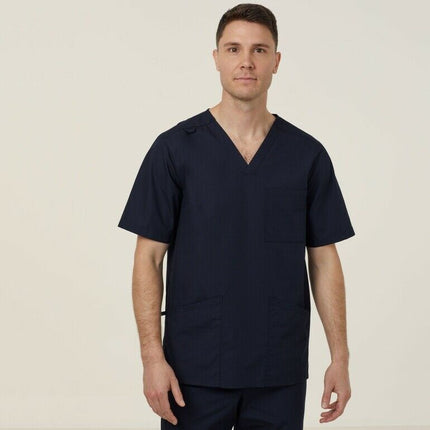 NNT  Uniform Unisex Chang Scrub Top Relaxed Fit V Neck Nurse Workwear CATRFS-KarWorkwear