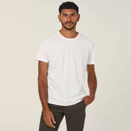 NNT Mens 4 Pack Cotton Jersey Comfy Short Sleeve Crew Neck Tee CATJ8W-KarWorkwear
