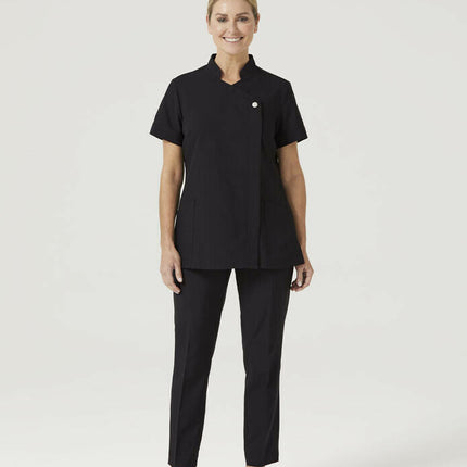 NNT Womens Nurse Helix Dry Poly Asymmetric Front Tunic Work Comfy Top CATUFL-KarWorkwear