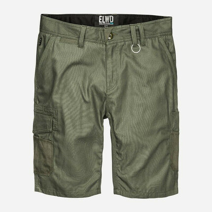 Mens Elwood Work Utility Shorts Canvas Cargo Phone Pocket Tough Tradie EWD201-KarWorkwear