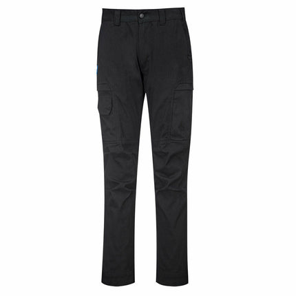 Portwest Mens KX3 Cargo Pants Trouser Slim Fitting Work Cotton Stretch T801-KarWorkwear
