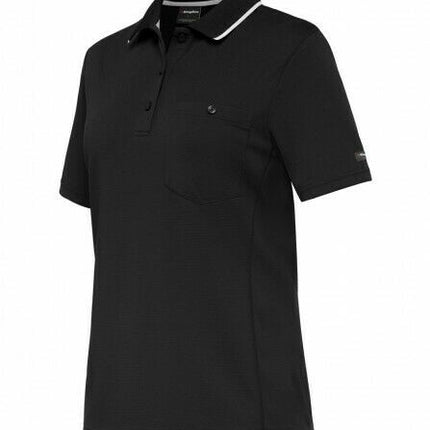 KingGee WorkCool Womens Spliced Polo S/S Shirt Comfort Work Hyperfreeze K44740-KarWorkwear
