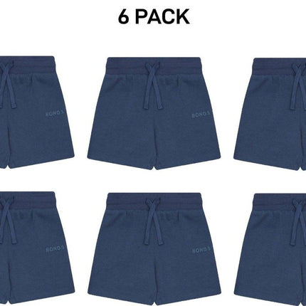 Bonds Kids Tech Sweats Short Lightweight Soft Rib Waistband Sporty 6 Pack KVQPK-KarWorkwear