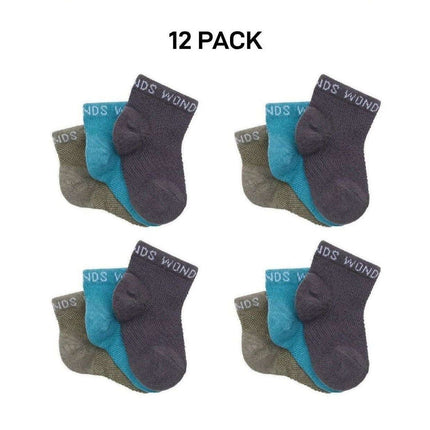 Bonds Baby Wondercool Low Cut Sock Breathable Soft Natural Cotton 12 Pack RXWN3N-KarWorkwear