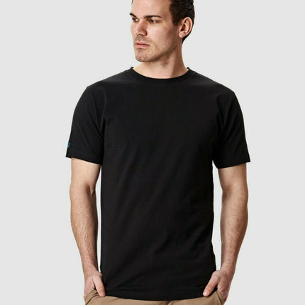 Elwood Mens Basic Tee Combed Cotton  Short Sleeve Stretch T-Shirt Work EWD815-KarWorkwear