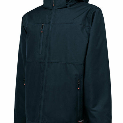 KingGee Winter Insulated Jacket Weather Rain Waterproof Hood Fleece K05025-KarWorkwear