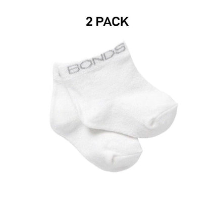 Bonds Baby Classics Bootee Comfortable Soft Natural Cotton 2 Pack RYY92N-KarWorkwear