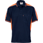 S / Navy Orange
