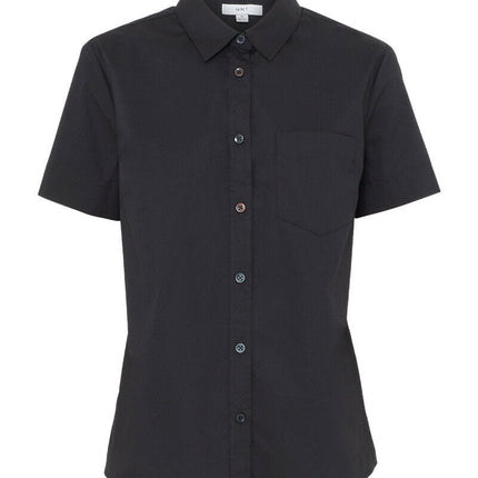 NNT Women Avignon Short Sleeve Slim Shirt Casual Comfortable Business CATUK8-KarWorkwear