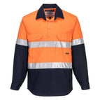 S / Orange/Navy