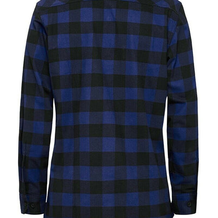 Hard Yakka Check Flannel Long Sleeve Shirt Button Work Hard Fashion Y07295-KarWorkwear