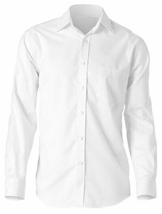 NNT Mens Textured Twill Fine Stripe Long Sleeve Cutaway Collar Business CATD1K-KarWorkwear