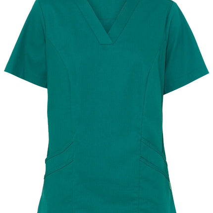 NNT Uniform Womens Next Gen Antibacterial Florence Scrub Top V Neck Nurse CATULM-KarWorkwear