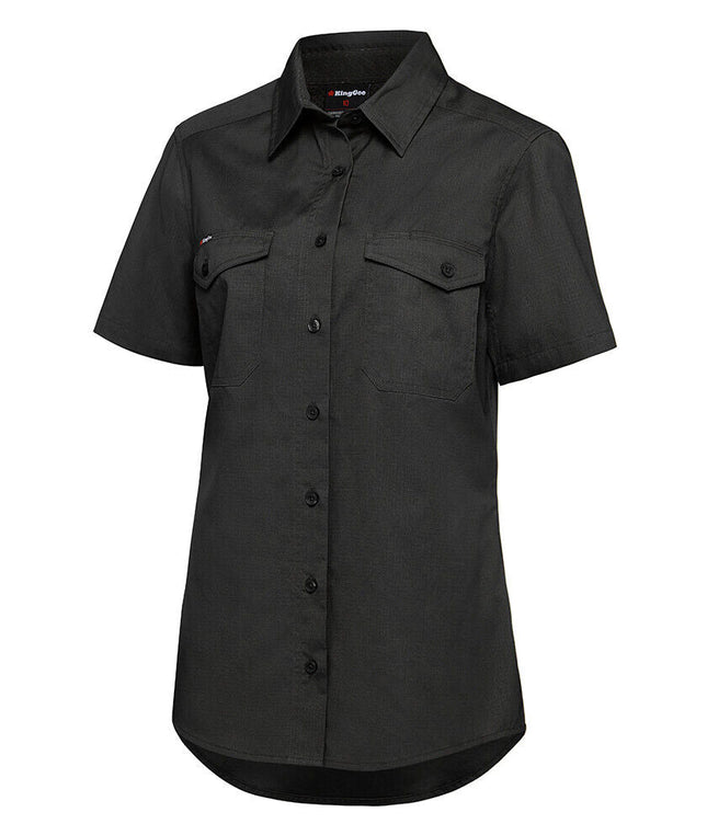 KingGee Womens Workcool 2 Shirt Short Sleeve Lightweight Breathable Work K44205-KarWorkwear