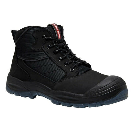 Hard Yakka Nite Vision Work Boots Comfy Leather Workwear Water Resistant Y60235-KarWorkwear