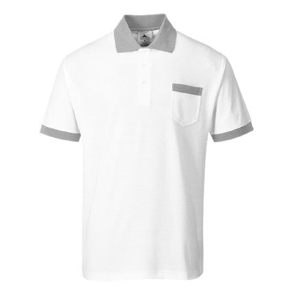 Portwest Painters Pro Polo Poly Cottin Rib Collar Short Sleeve Shirt KS51-KarWorkwear