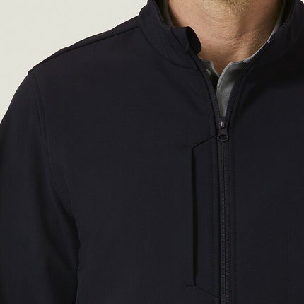 Mens NNT Warm Fleece Bonded Fleece Zip Jacket Black Navy Business Smart CAT1ET-KarWorkwear