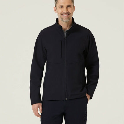 Mens NNT Warm Fleece Bonded Fleece Zip Jacket Black Navy Business Smart CAT1ET-KarWorkwear