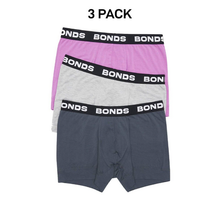 Bonds Mens Total Package Trunk Comfy Super Soft and Breathable 3 Pack MWK83A-KarWorkwear